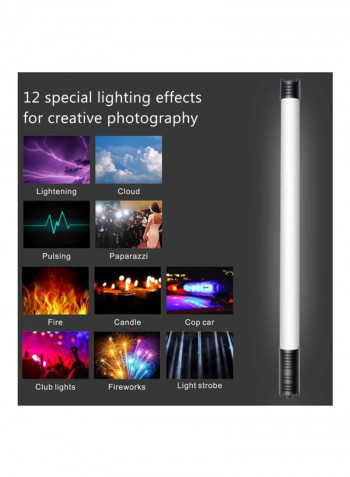 7-Piece LED Photography Lamp Set White