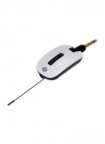 2-Piece Wireless Electric Guitar Bass Audio Transmitter Receiver