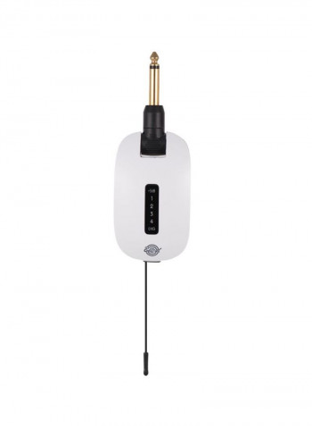 2-Piece Wireless Electric Guitar Bass Audio Transmitter Receiver