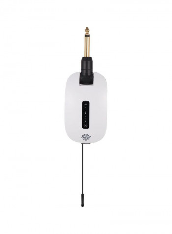 2-Piece Wireless Electric Guitar Bass Audio Transmitter Receiver