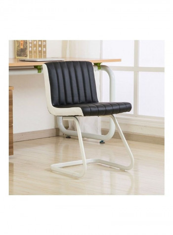 Leisure Office Chair Black/White 80x50x40cm