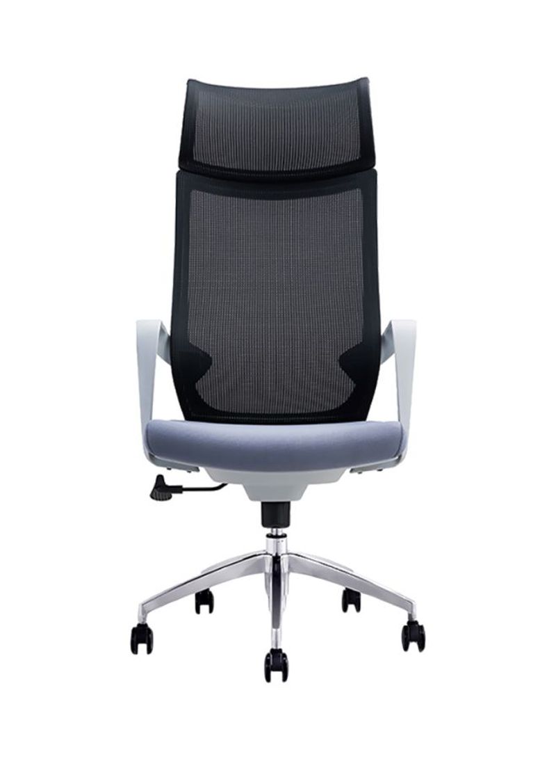 Office Desk Chair Blue/Black/White 57x66x128.5centimeter