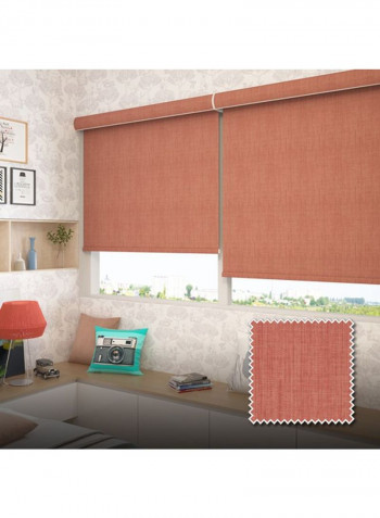 Single Sunset Roller Blackout Window Shade Pink 220x200cm