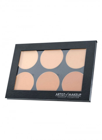 6 Luminous Foundation Palette Multicolour