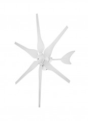 High Speed Wind Turbine White