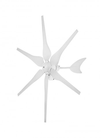 High Speed Wind Turbine White