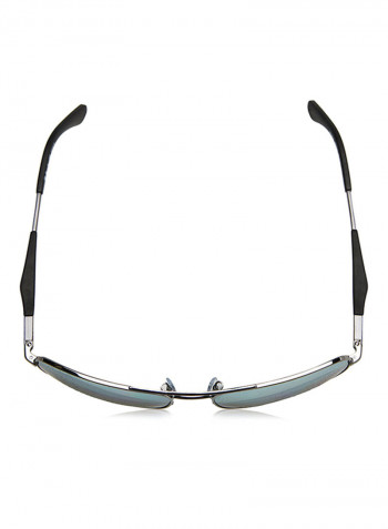 Men's Full Rim Square Sunglasses - Lens Size: 61 mm