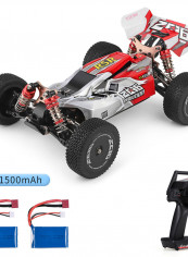 144001 1/14 1500mAh Battery 60km/h 2.4GHz High Speed Off-Road Drift Car With 2 Batteries 41.5cm