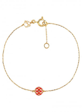 10 Karat Gold Plated Melodie Bracelet