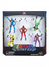 Pack Of 5 Marvel Legends Deadpool’s Rainbow Squad