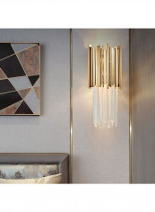 Aisle LED Lamp Crystal Wall Light Multicolour 36x36x30centimeter