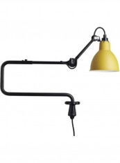 Classic Adjustable Modern Industrial Long Swing Arm Wall Lamp Yellow 56*37*20centimeter