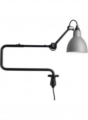 Long Swing Arm Wall LED Lamp Grey 56 x 37 x 20centimeter