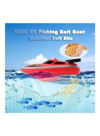 RC Fishing Bait Boat With Net Backpack 43.5x26x20.5cm