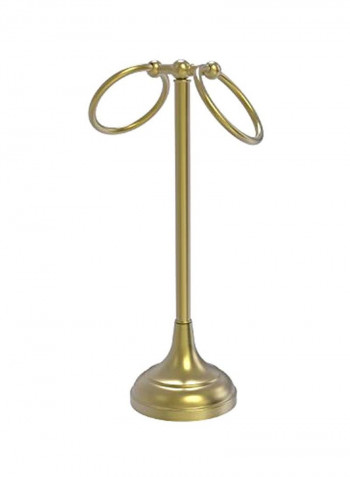 2-Tier Towel Holder Gold 5x20x5.5inch