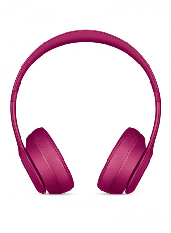 Solo3 Wireless On-Ear Headphones Neighborhood Collection Brick Red