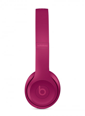 Solo3 Wireless On-Ear Headphones Neighborhood Collection Brick Red