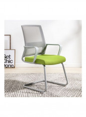 Comfortable Simple Chair with Wraparound Belt Green/Grey