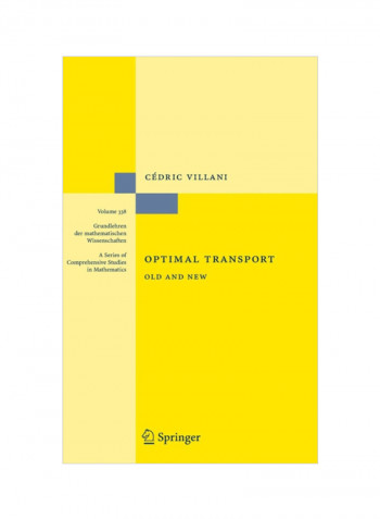 Optimal Transport: Old And New Hardcover