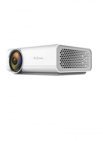 Portable Mini HD Home Projector M206 Silver