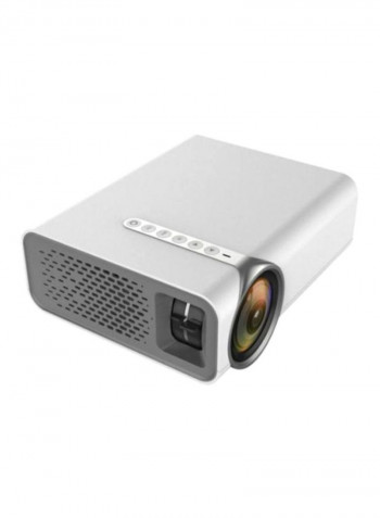 Portable Mini HD Home Projector M206 Silver