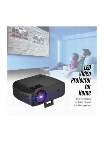 LED Video Projector Black