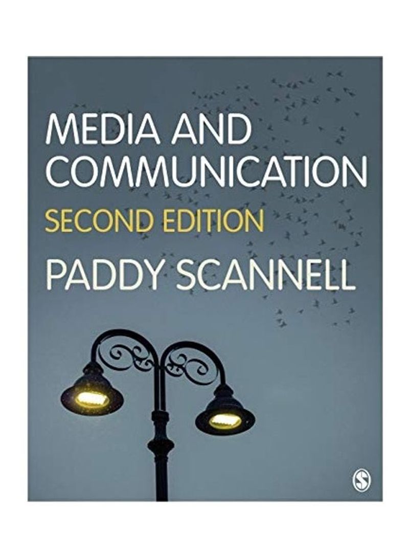 Media And Communication Hardcover English by Paddy Scannell