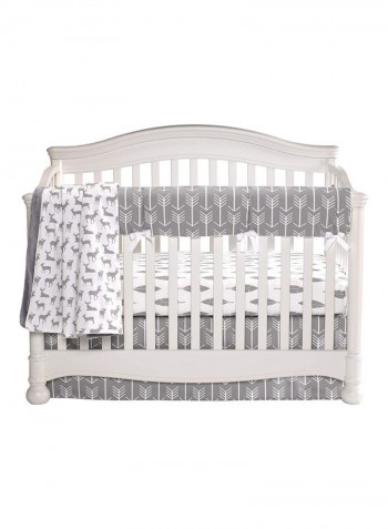 Woodland Arrows Crib Skirt
