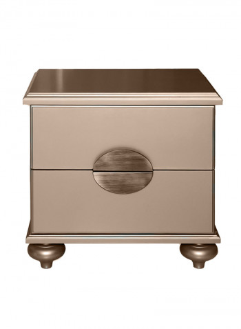 Boston Night Stand Gold 60x59x43centimeter