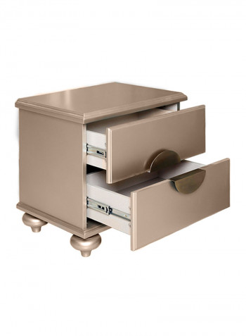 Boston Night Stand Gold 60x59x43centimeter