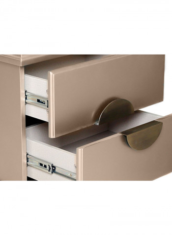 Boston Night Stand Gold 60x59x43centimeter