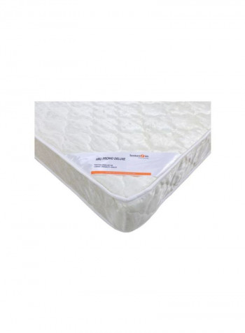 Promo Deluxe Spring Mattress White 120x200centimeter