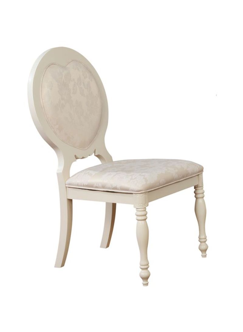 Melissa Desk Chair White 55x61x103cm