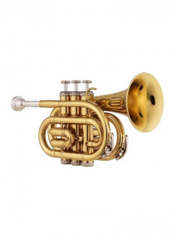 Mini Pocket Trumpet With Accessories