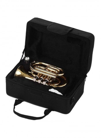 Mini Pocket Trumpet With Accessories