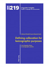 Defining Collocation For Lexicographic Purposes : From Linguistic Theory To Lexicographic Practice Paperback