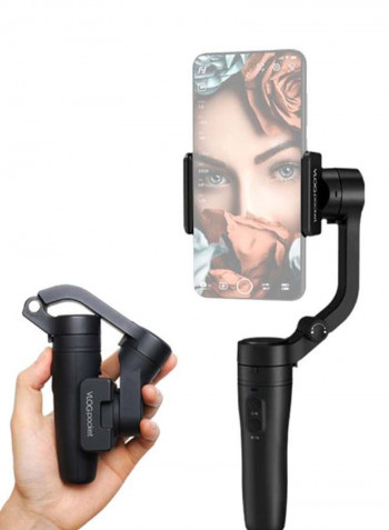 Vlog Pocket 3-Axis Handheld Smartphone Gimbal Stabilizer Black
