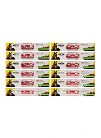 Pack Of 12 Ivermectin Paste Clear 0.21ounce