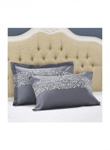 3-Piece Cotton Duvet Cover Set Harrison King