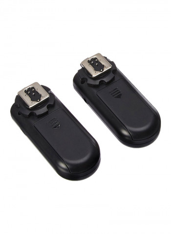 Wireless Flash Trigger And Shutter Release For Canon Camera Black