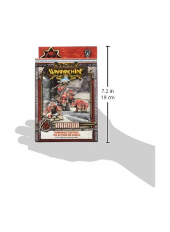 Warmachine Khador Orsus Zoktavir Model Kit PIP33101
