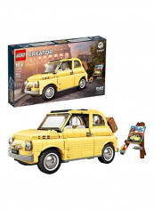 960-Piece Creator Expert Fiat 500 Car Building Toy