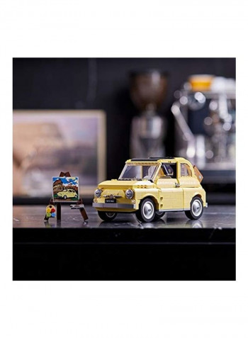 960-Piece Creator Expert Fiat 500 Car Building Toy