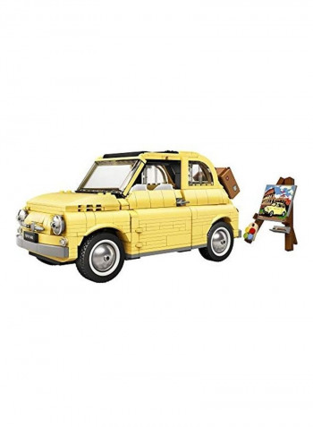 960-Piece Creator Expert Fiat 500 Car Building Toy
