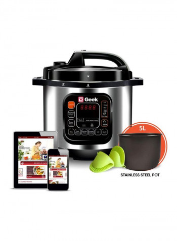 Electric Pressure Cooker 180W 5 l 180 W 7NJRTCN9 Black/Silver