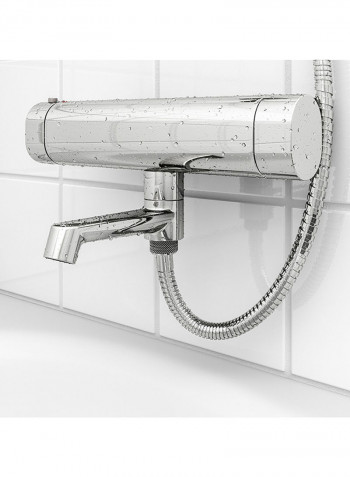 Thermostatic Shower Mixer Silver 300x200centimeter