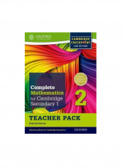 Complete Mathematics For Cambridge Secondary 1 Teacher Pack 2: Cambridge Checkpoint And Beyond