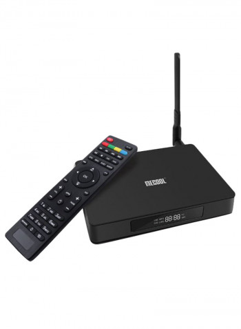 UHD 4K Media Player Smart TV Set Top Box K6 WT2082 Black