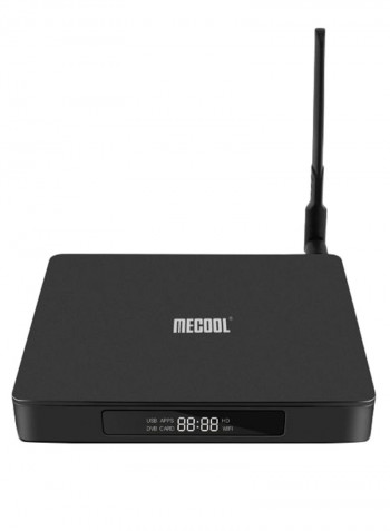 UHD 4K Media Player Smart TV Set Top Box K6 WT2082 Black