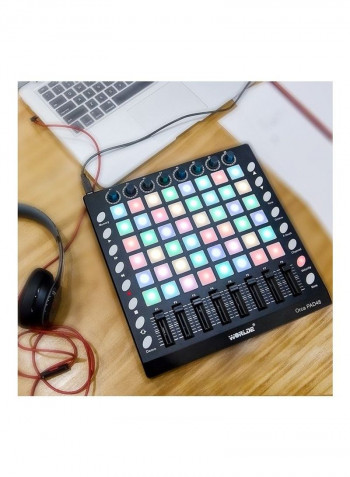 Portable USB Midi Drum Pad Controller